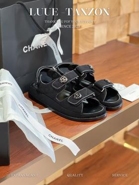 香奶奶 经典魔术贴凉鞋沙滩鞋