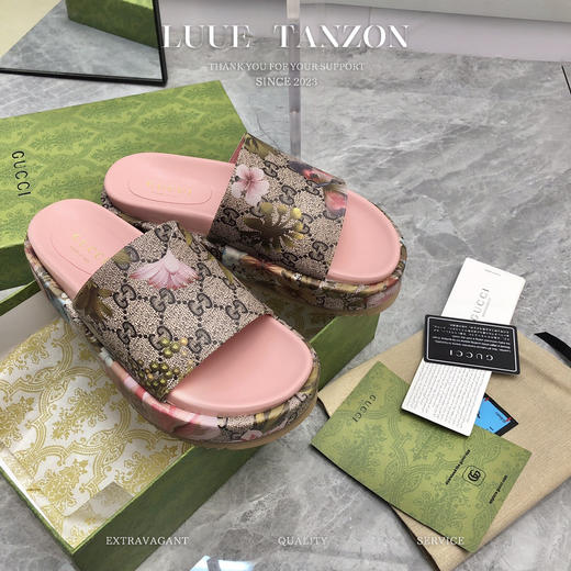 G家  新限量厚底拖鞋 商品图0