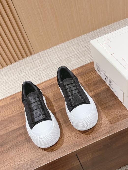 大王家 麦昆经典帆布系带甲板Plimsoll与厚超大橡胶TPU 鞋(HD) 商品图2