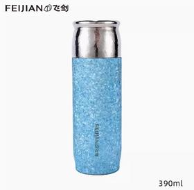 飞剑云动系列纯钛焖泡茶保温杯-星空蓝BU-390ML