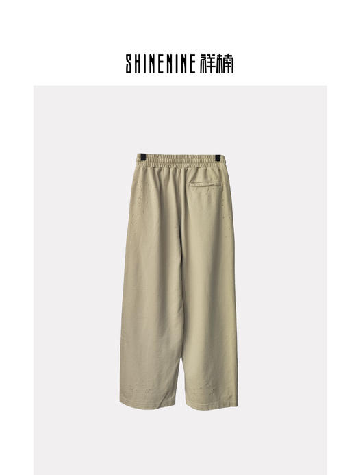 W413936245破洞直筒针织裤 商品图3