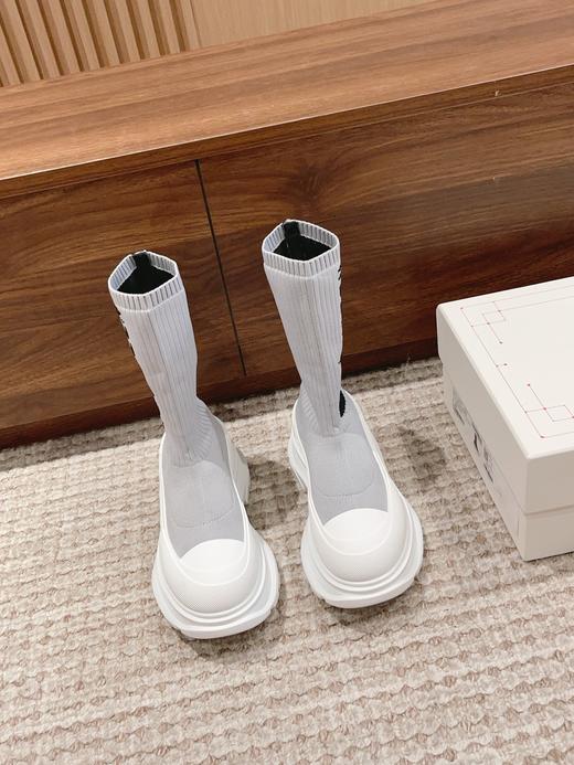 麦***昆   涂鸦针织袜子靴 商品图6