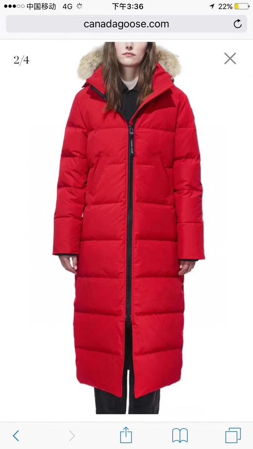 加拿大鹅22款 超长女款GS4338
 商品图0