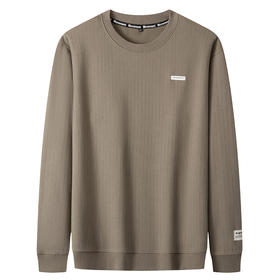 【新款DKP】大依优型大码卫衣长袖休闲加肥加大男士胖子大码内搭上衣打底显瘦