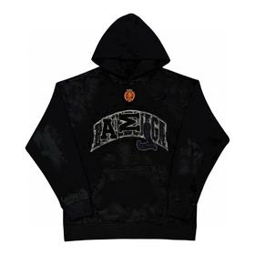 BALENCIA* 巴黎 曼联限定做旧破坏男女情侣明星同款纯棉宽松连帽卫衣帽衫（Y*BG）