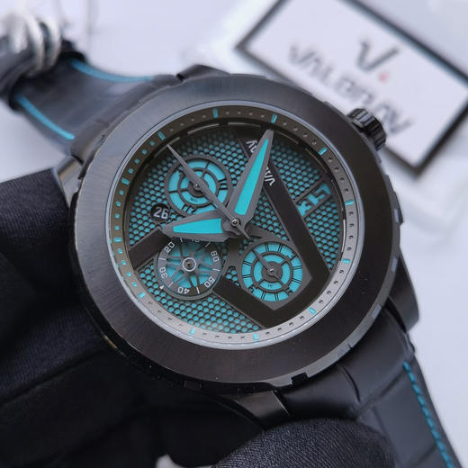 NOOB倾心巨作‼️TNK出品新上市 
域名为腕表界中的“魔术师”『百年限量』leica/徕卡100周年Valbray EL1手腕表 瑞士钟表制造商Valbray将镜头光圈概念融入腕表设计 商品图11