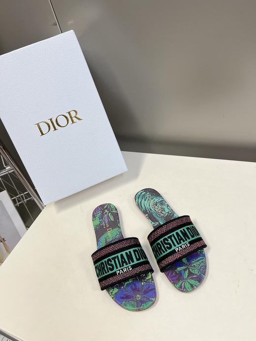 【全新到货】迪家 经典款棉质3D立体刺绣印花凉拖鞋(LH) 商品图10