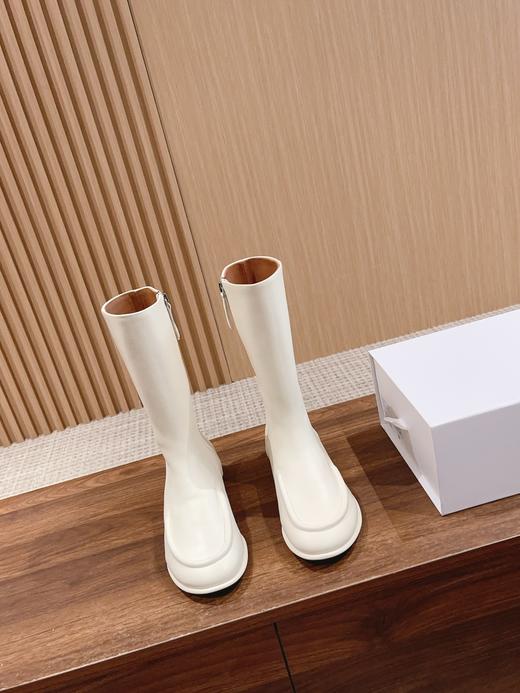 【莞产】  #中筒靴  极简高级平底靴（DH） 商品图2