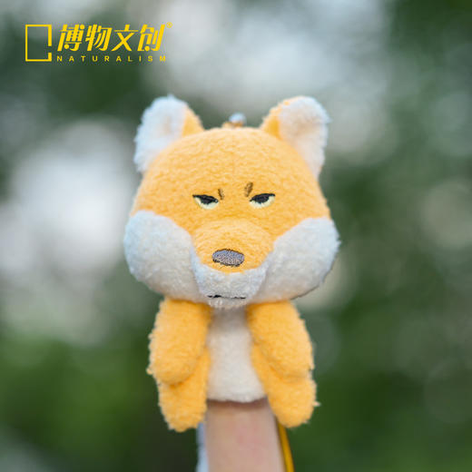 博物文创 掌上动物园系列 指偶 兔狲 藏狐 小熊猫 挂件 指偶 礼物 商品图2