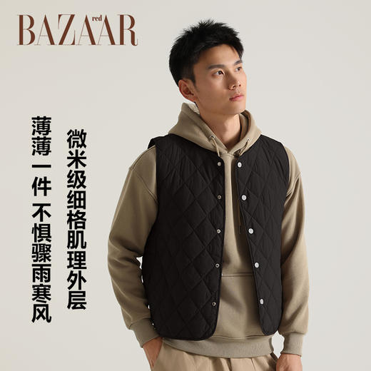 BAZAAR RED暖心马甲男女同款， 一件升温5.8℃，轻松多彩 百搭色系，让马甲治愈一切 穿出不同风格 商品图7