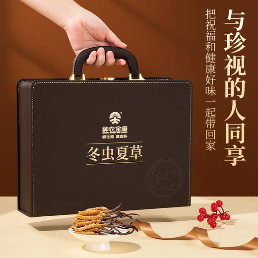 神农金康 冬虫夏草 3条/g 10克礼盒装 西藏那曲虫草 高品质干虫草 送礼滋补营养品 送长辈父母 商品图5