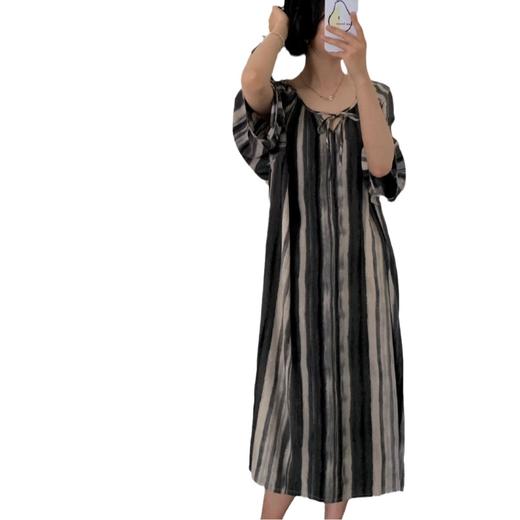 【E选好物】睡衣多巴胺春夏秋季复古风大码多色家居休闲服装可外穿女装-E24082801（下单后5-7天发货） 商品图4