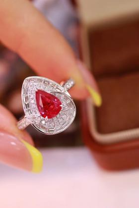 1.22ct 红宝石戒指