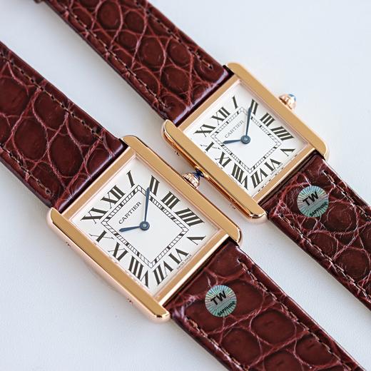 卡地亚坦克鳄鱼皮 商品图5