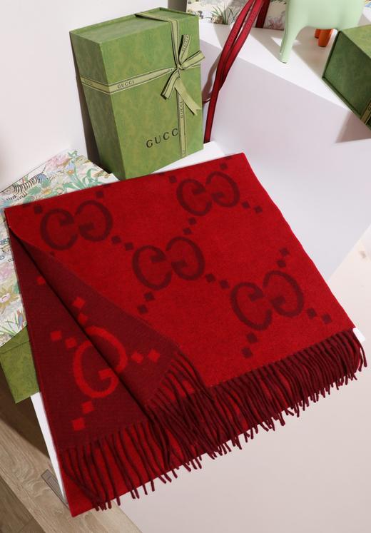 gucci经典双G围巾 商品图1