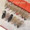 华伦双环铆钉高跟凉鞋 商品缩略图1