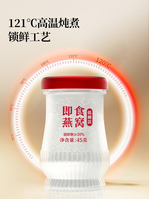 【正宗同仁堂品牌】北京同仁堂低糖即食燕窝礼盒45克*5瓶中秋礼品 商品图4