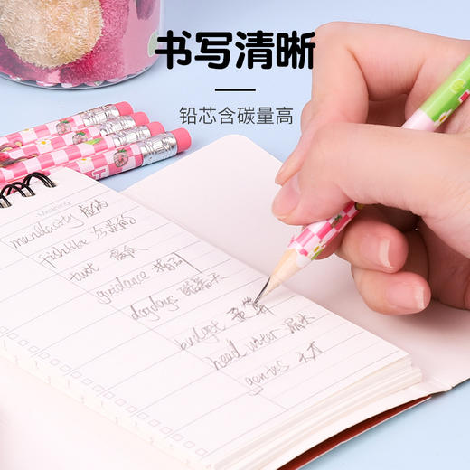 迪士尼卡通铅笔30/50支三角杆3-6岁儿童写字练字HB铅笔小学生专用 商品图2