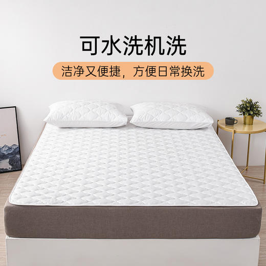 雅芳婷床垫保护垫家用卧室夏季床护垫枕套抑菌可机洗水洗 商品图3