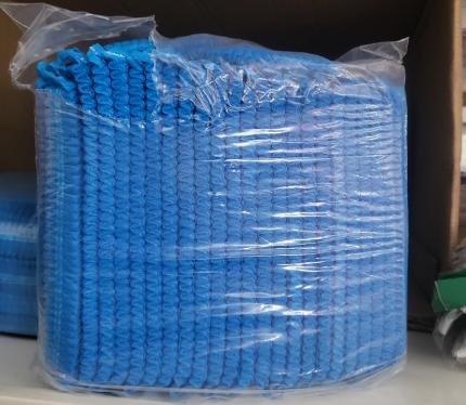 （消耗品）蓝色无纺布条形帽 商品图0