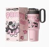 uooha巨能喝冰霸保温杯惬意午后-粉黑-1100ml 商品缩略图0