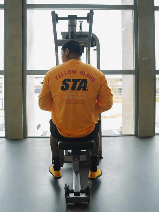 STA2024秋季黄血系列速干圆领长袖T恤 商品图2