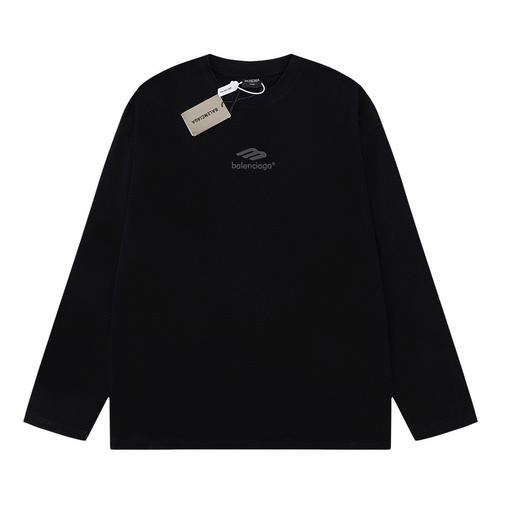 Balencig*/巴黎世*  2023SS 刺绣logo长袖(Y*BG) 商品图2