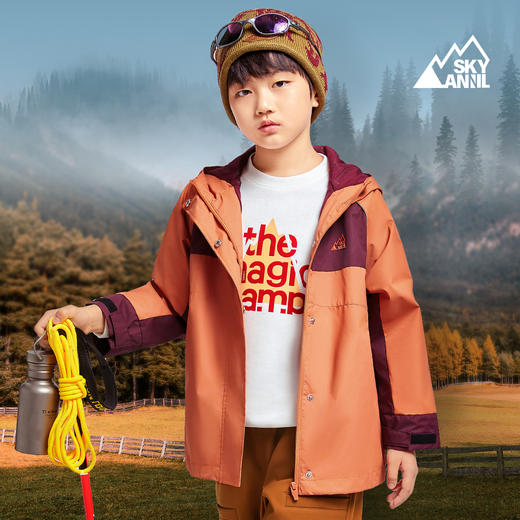 男女童外套秋季新款安奈儿童装EM435513 商品图3