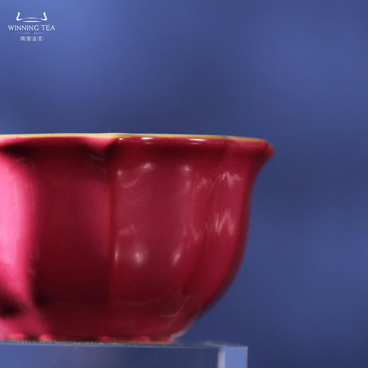 问鼎汝瓷鼎峰系列辛丑胭脂红宝相杯（缺货） 商品图4