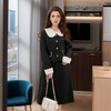 9/1奢姿大码女装2024秋冬减龄娃娃领小香风两件套胖妹妹简约时尚套装9944926031 商品缩略图1