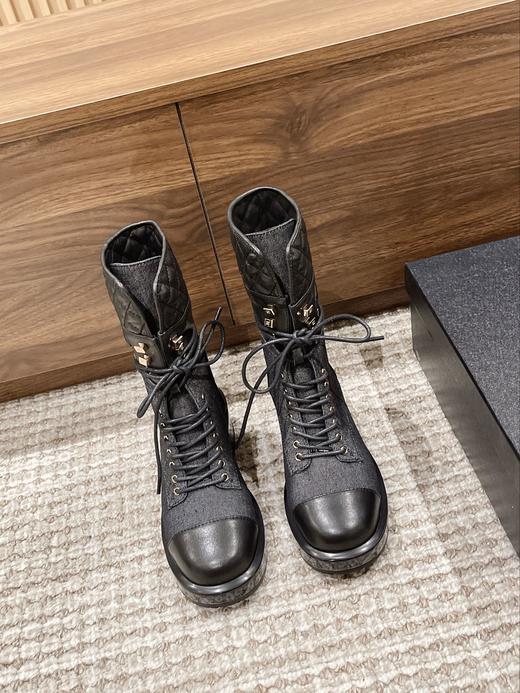 香奶奶  秋冬短靴新品 立体圆润的形体，很飒哦 商品图2