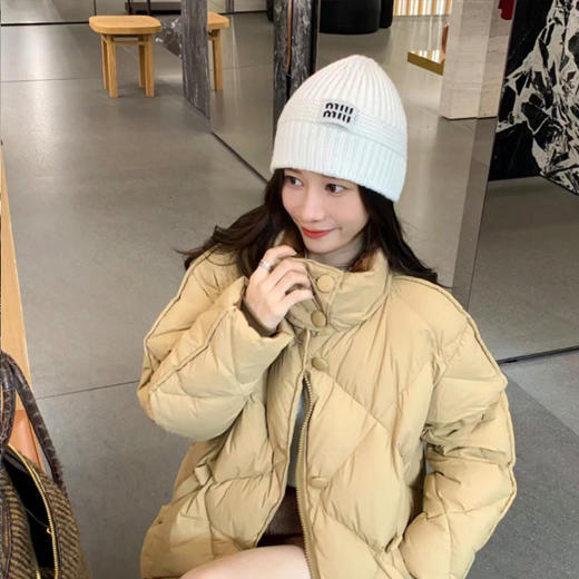 【MIUMI*缪家】2023秋冬新款专柜同步男女款针织毛线帽 商品图0