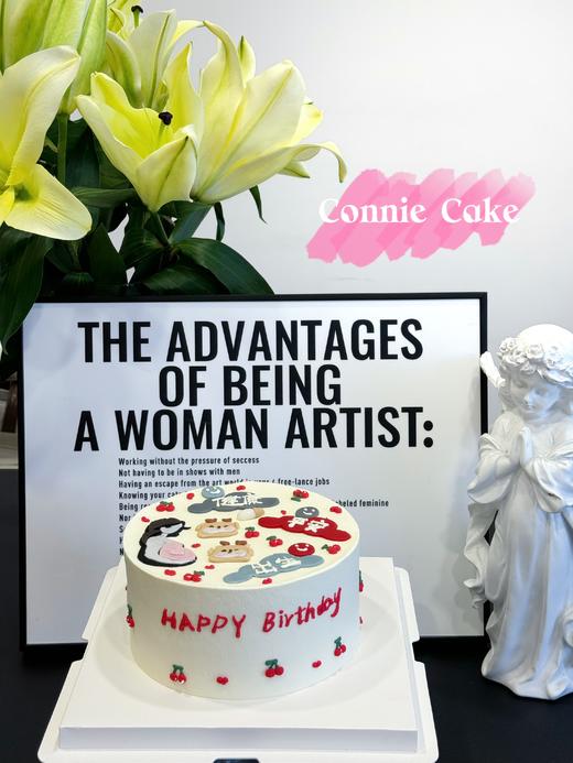 
【1553】孕妈妈祝福语蛋糕 商品图3