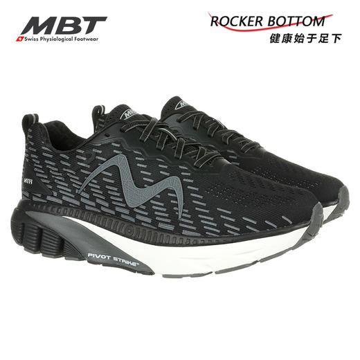 MBT足健康鞋男厚底足弓支撑健康跑步鞋 缓解足跟压力反光缓震1500 商品图4