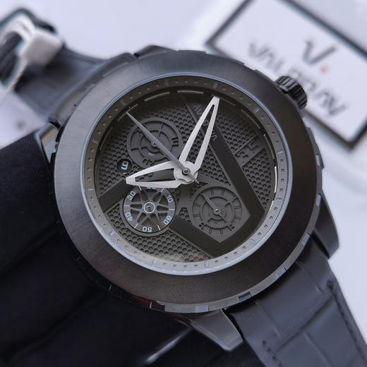 NOOB倾心巨作‼️TNK出品新上市 
域名为腕表界中的“魔术师”『百年限量』leica/徕卡100周年Valbray EL1手腕表 瑞士钟表制造商Valbray将镜头光圈概念融入腕表设计 商品图5