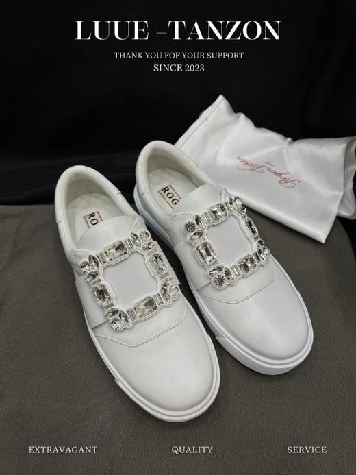 R*家23钻扣乐福小白鞋 商品图2