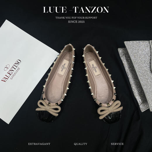 华伦家 2023早秋新款缎面芭蕾鞋 商品图5