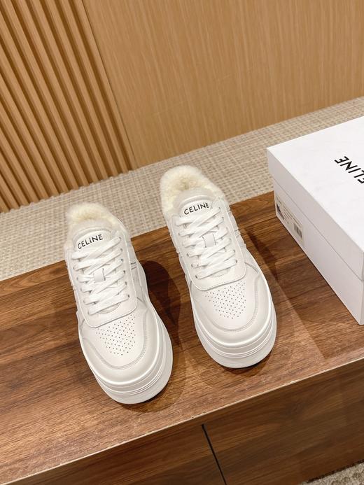 凯旋门# 厚底羊毛休闲鞋 增高运动鞋（HD） 商品图2