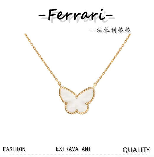 梵克*宝 lucky  Alhambra 蝴蝶项链 商品图0