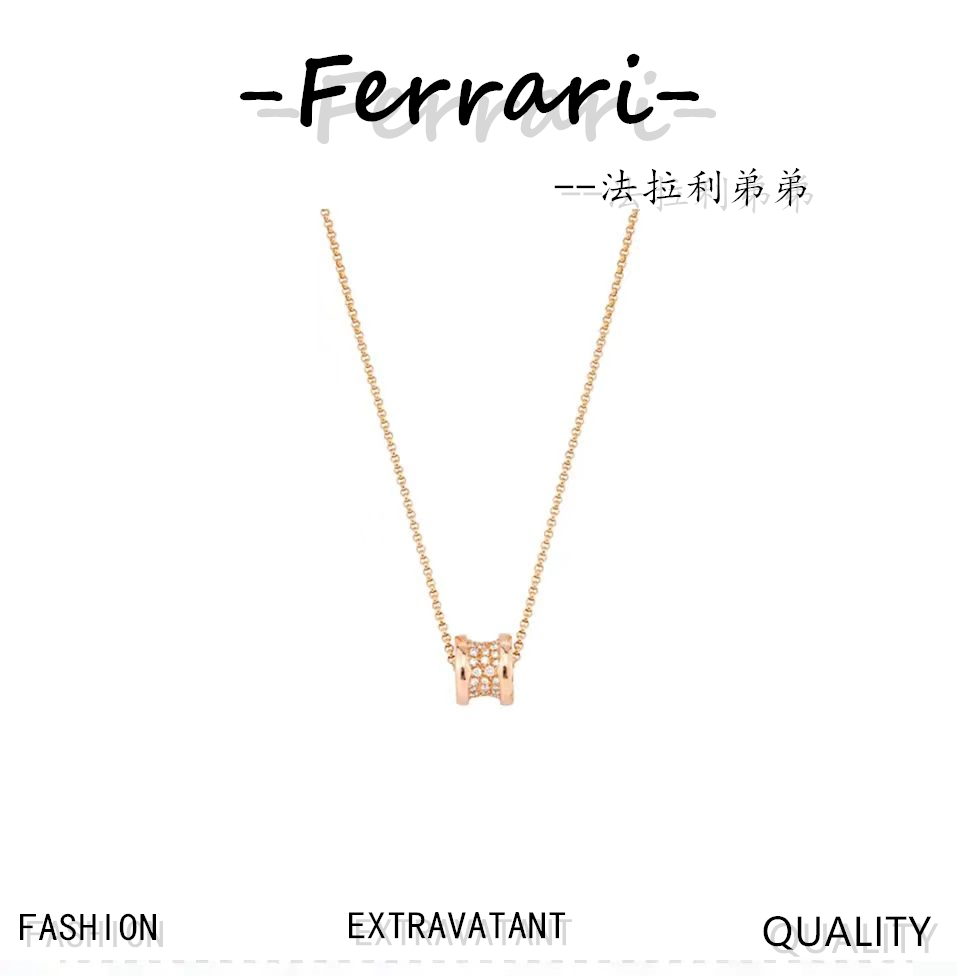 B家  钻圈小蛮腰项链小号