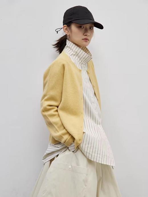 步履不停/4C13223C/羊毛针织开衫 商品图2