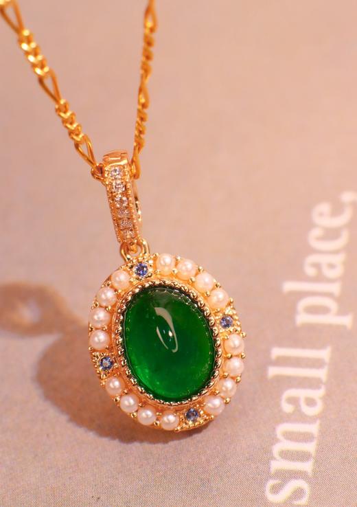 1.8ct 祖母绿吊坠 商品图2