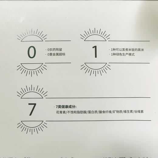 米饭型全谷黑米500克 商品图7