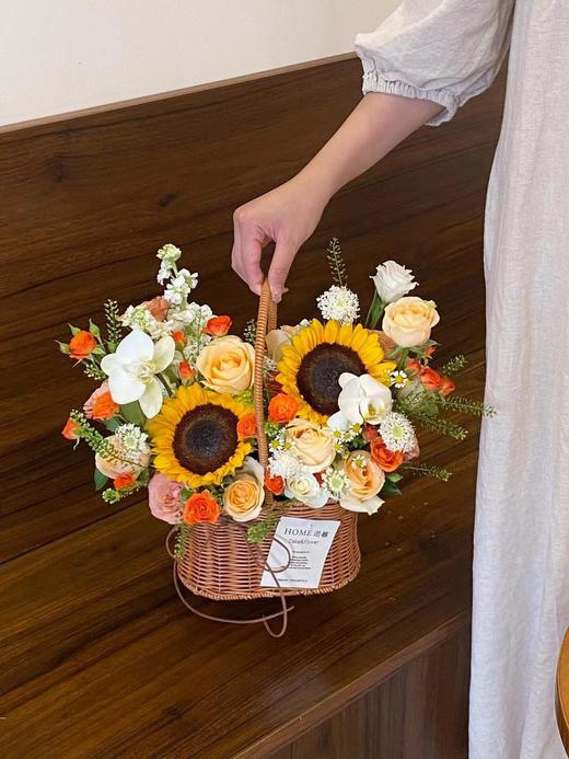 T02小细腰仿藤花篮（高度30直径22） 商品图0