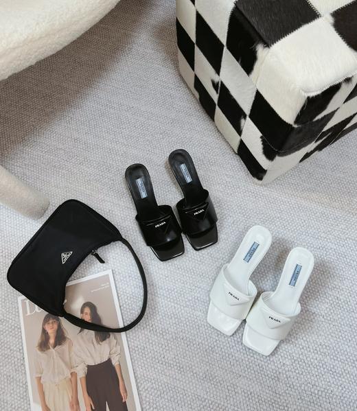 P家 2023 专柜新款露趾细跟拖鞋系列上新 商品图1