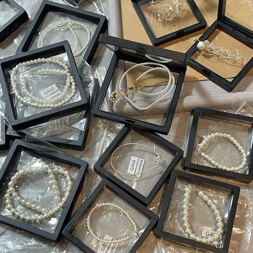 直发 施华洛珍珠系列  进口奥地利施家珍珠+925银 商品图0