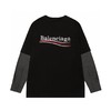 Bal 巴黎世* 假两件衬衫袖可乐刺绣长袖T恤（Y*BG） 商品缩略图1