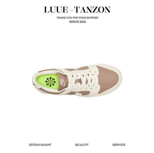 耐**克C版！dunk米色奶茶板鞋 商品图2