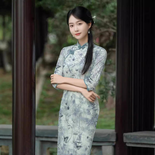 改良新中式，日常修身时尚旗袍ZA-5282 商品图2