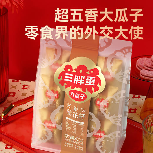 【积分】原香/五香瓜子袋中袋480g（内置小包装20g*24袋）（新老包装随机发） 商品图2